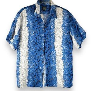 Vintage Mind Games Mens Shirt Size‎ Large Tropical Rare Resort Made in Japan